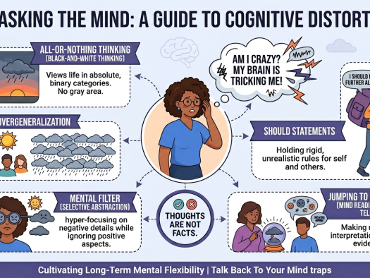 Unmsking the Mind: A Deep Dive into the 10 Cognitive Distortions Holding You Back
